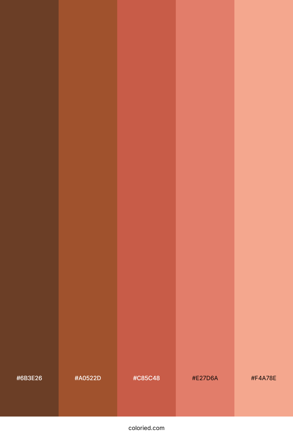 Brown and Red Color Palette