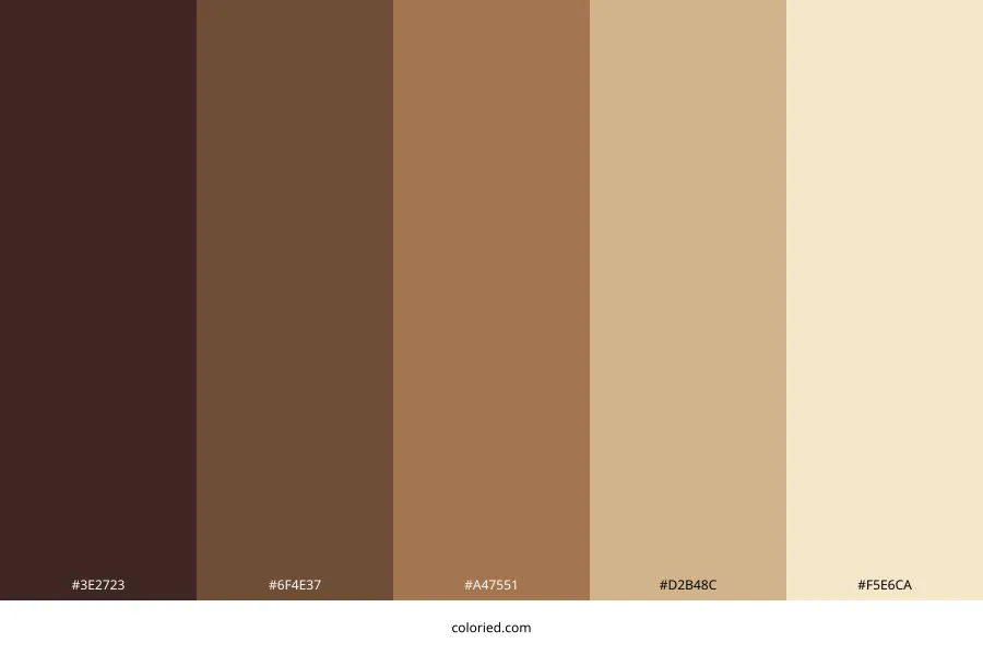 Brown Beige Color Palette
