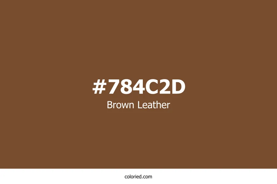 Brown Leather Color