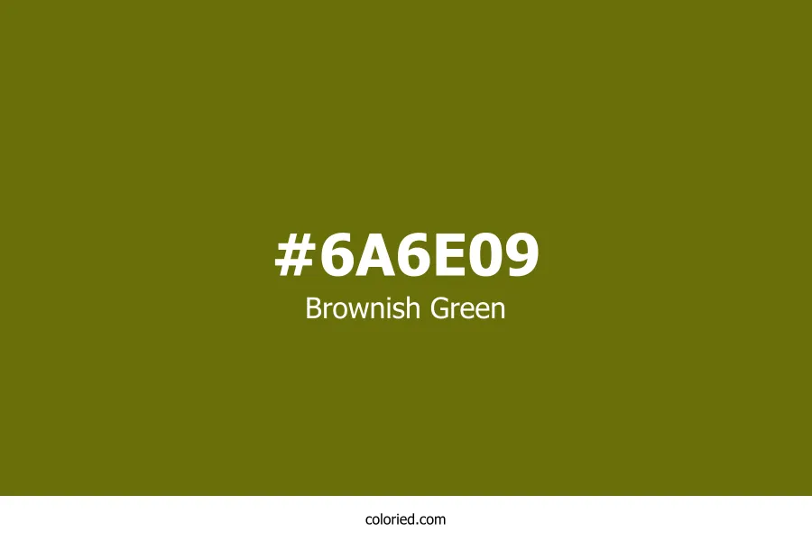 Brownish Green Color