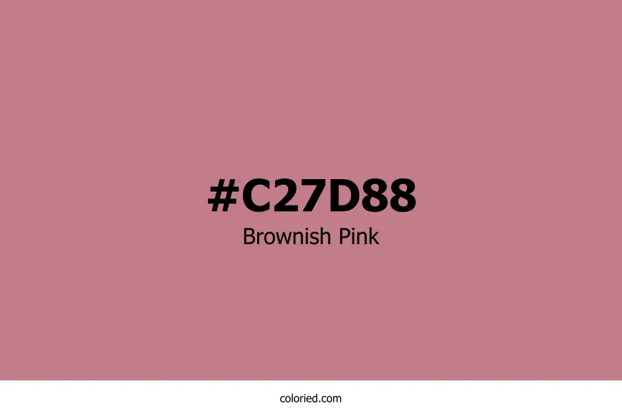 Brownish Pink Color Hex Code