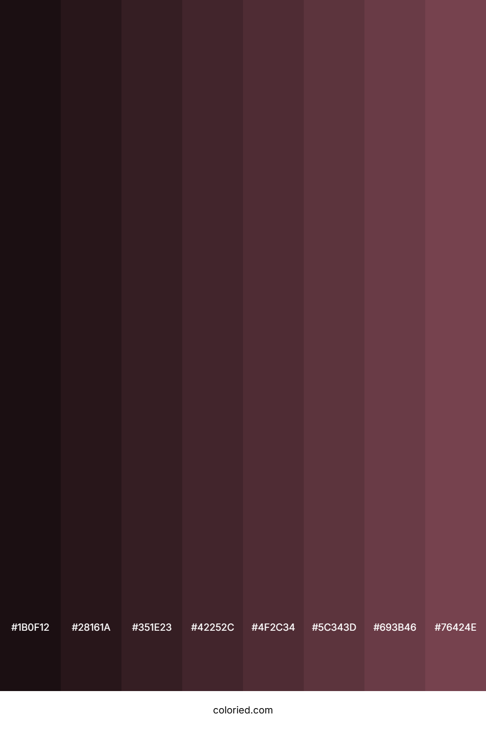 Brownish Purple Shades