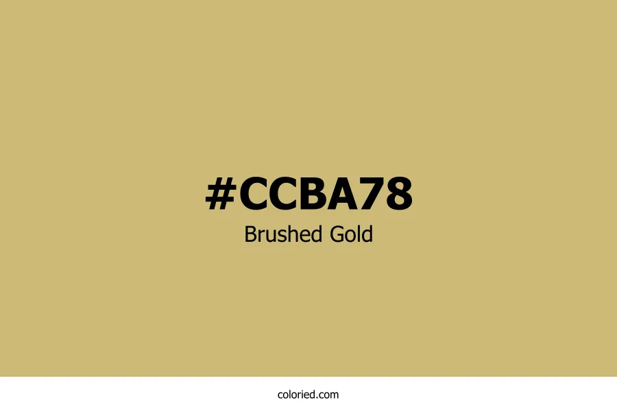 Brushed Gold Color