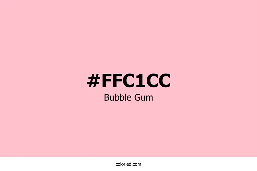 Bubble Gum Color