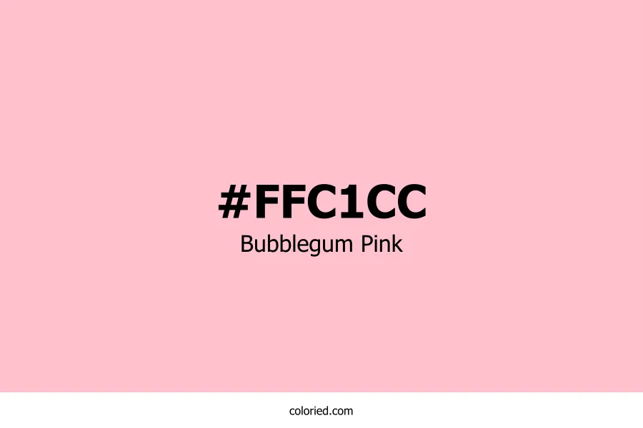 Bubblegum Pink Color