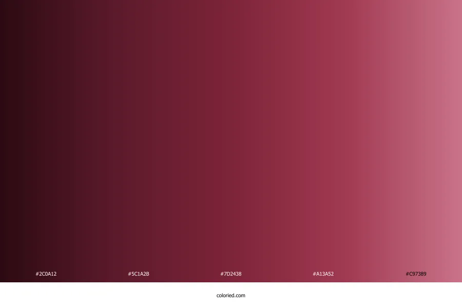 Burgundy Gradient