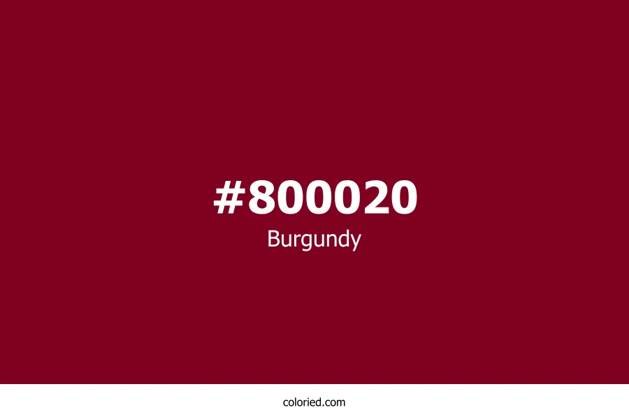 Burgundy Color Hex Code