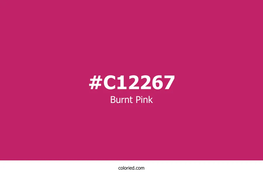 Burnt Pink Color