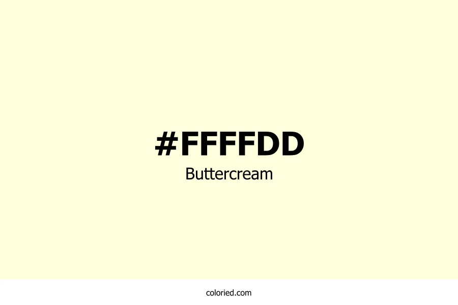Buttercream Color
