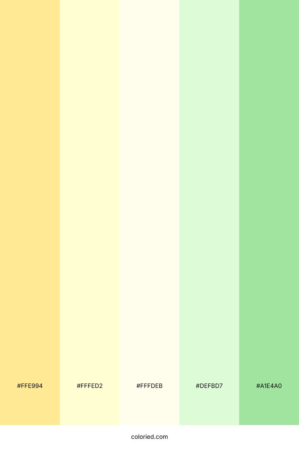 Buttercup Garden Glow Color Palette