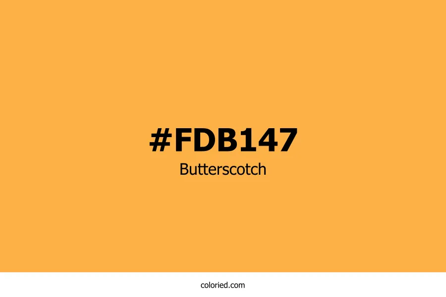 Butterscotch Color