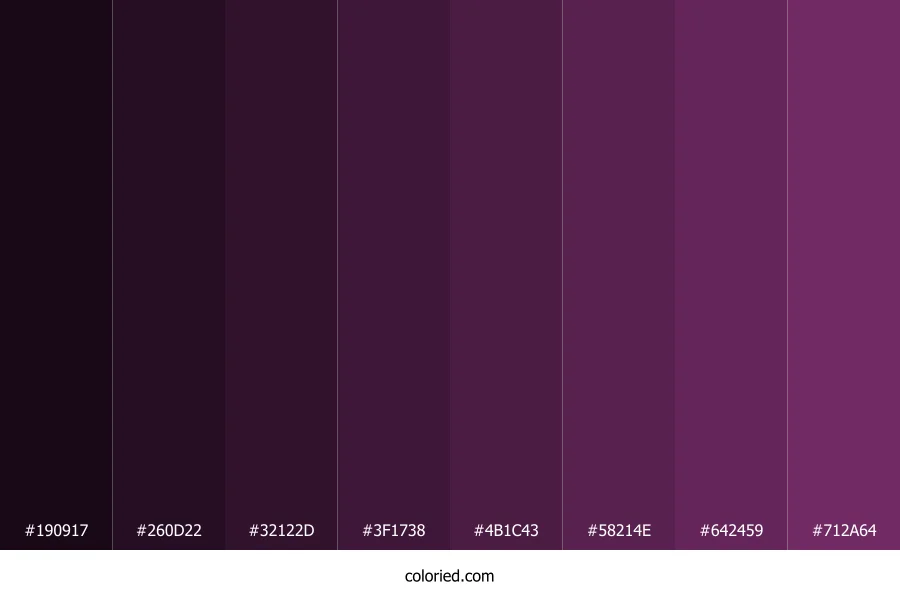 Byzantium Color Shades