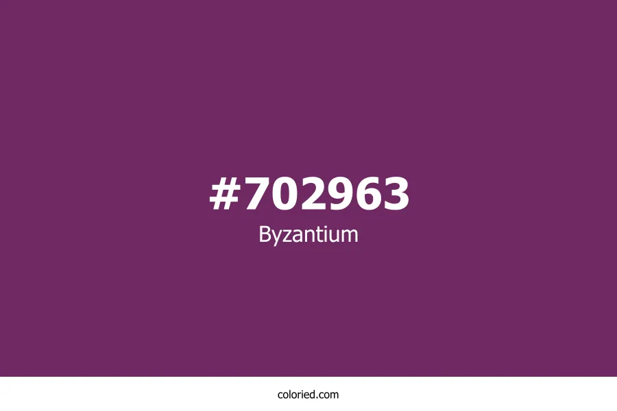 Byzantium Color Hex Code