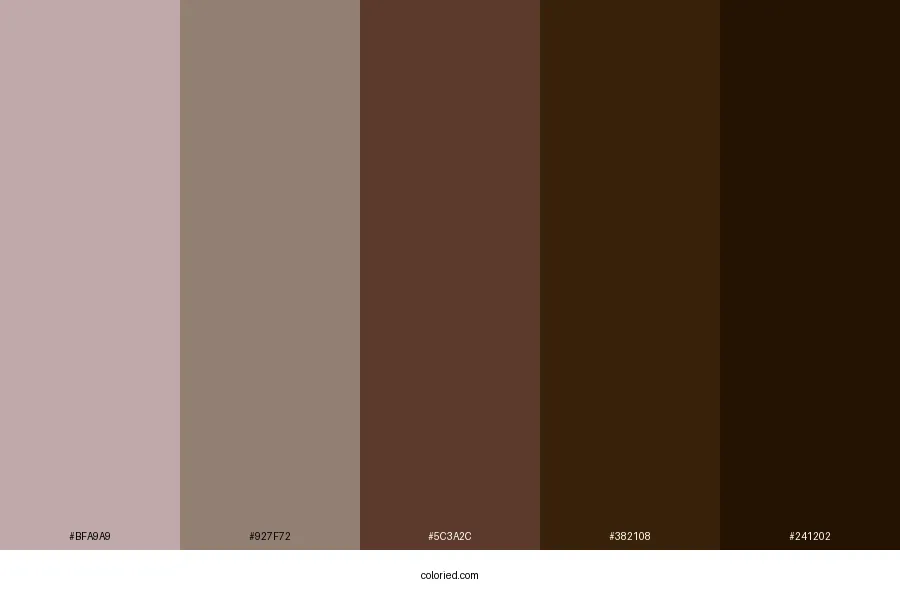 Cacao Color Palette