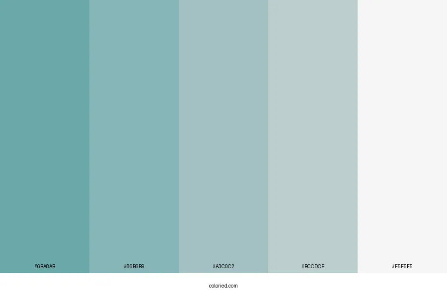 Cadet blue Color Palette