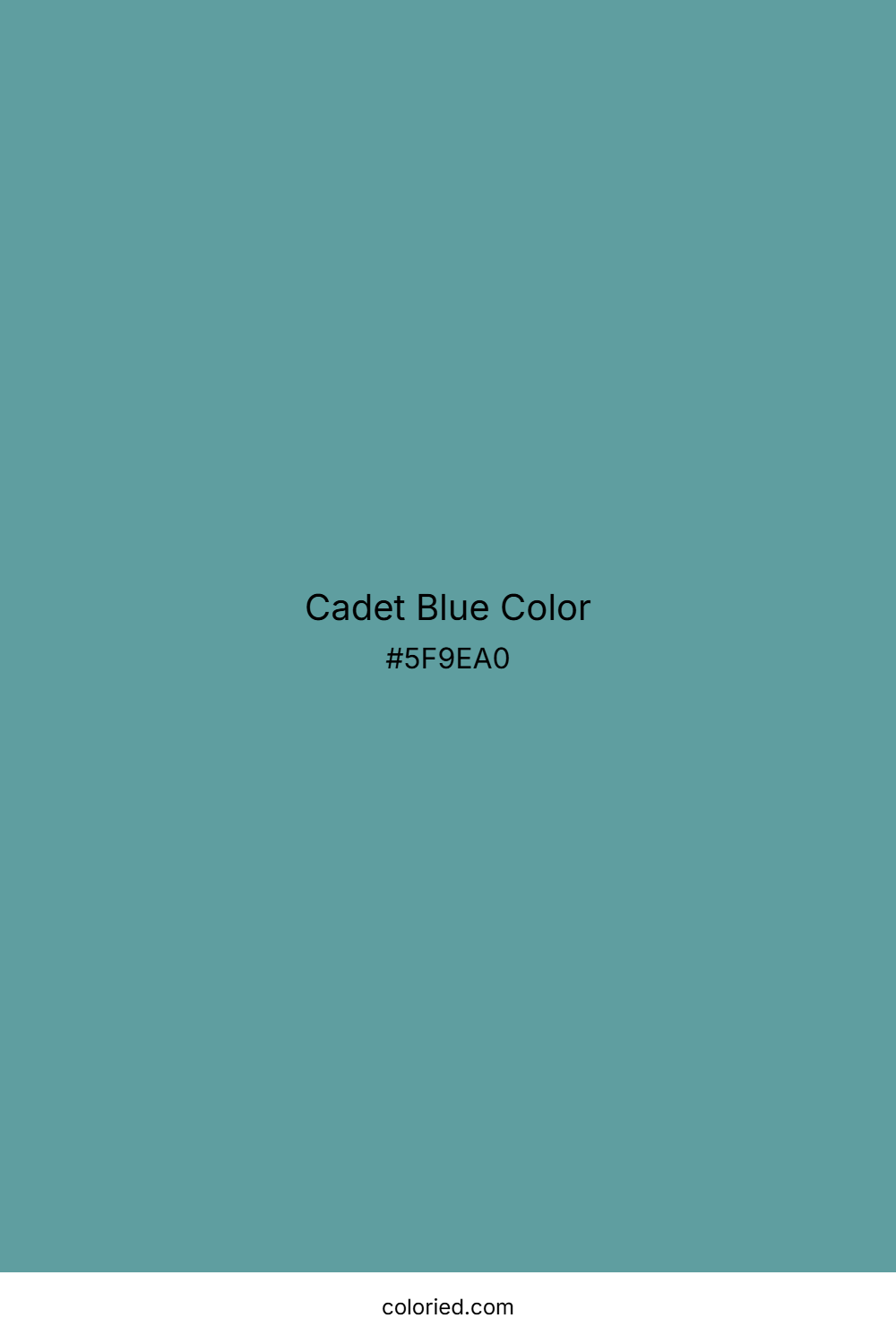 Cadet Blue Color