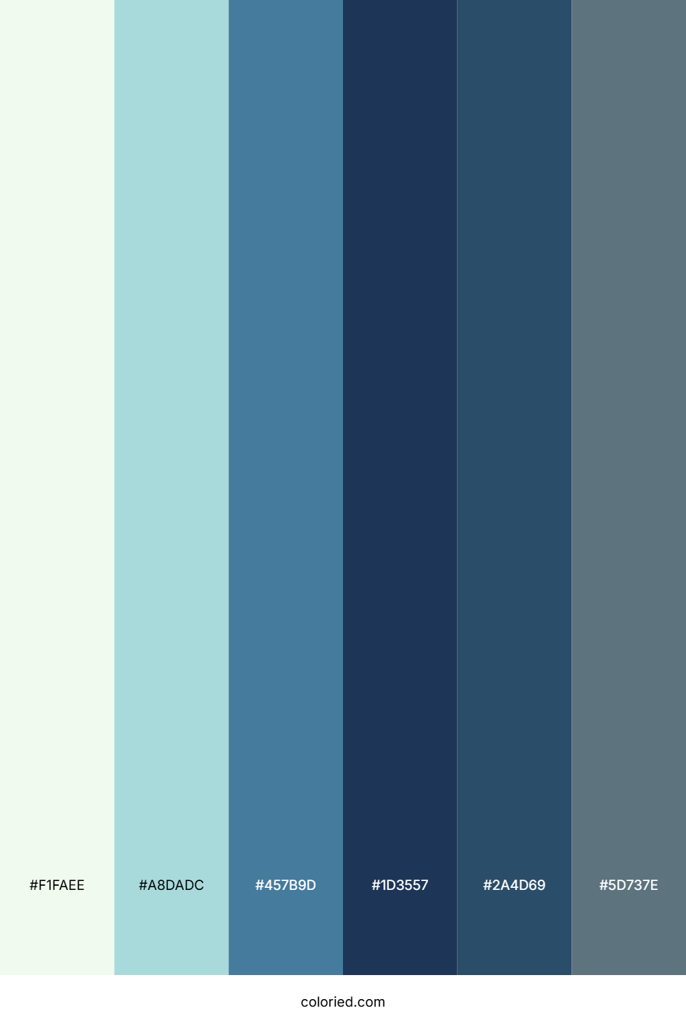 Calm Riverstone Sky Palette