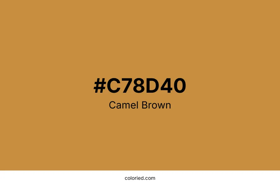 Camel Brown Color Hex Code