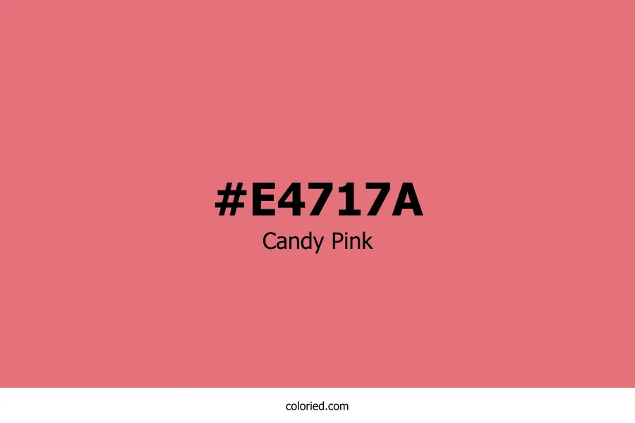 Candy Pink Color
