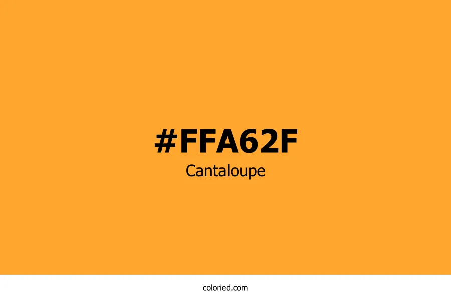 Cantaloupe Color