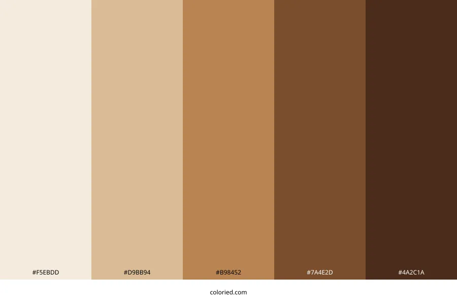 Cappuccino Color Palette