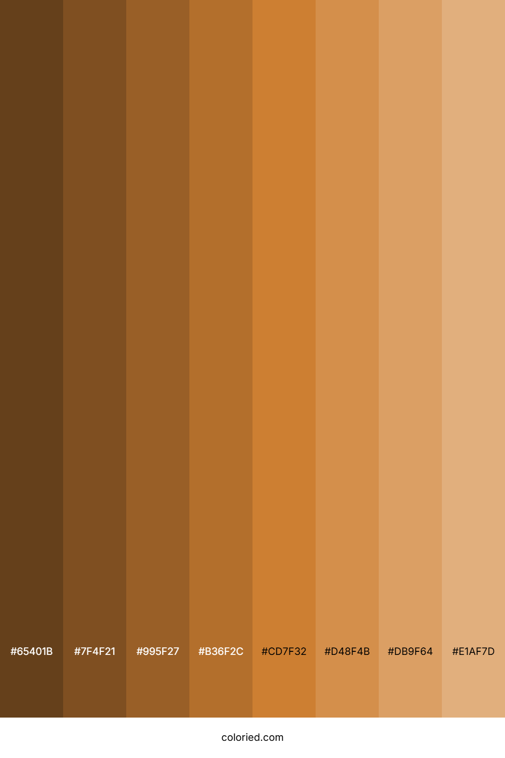 Caramel Brown Shades