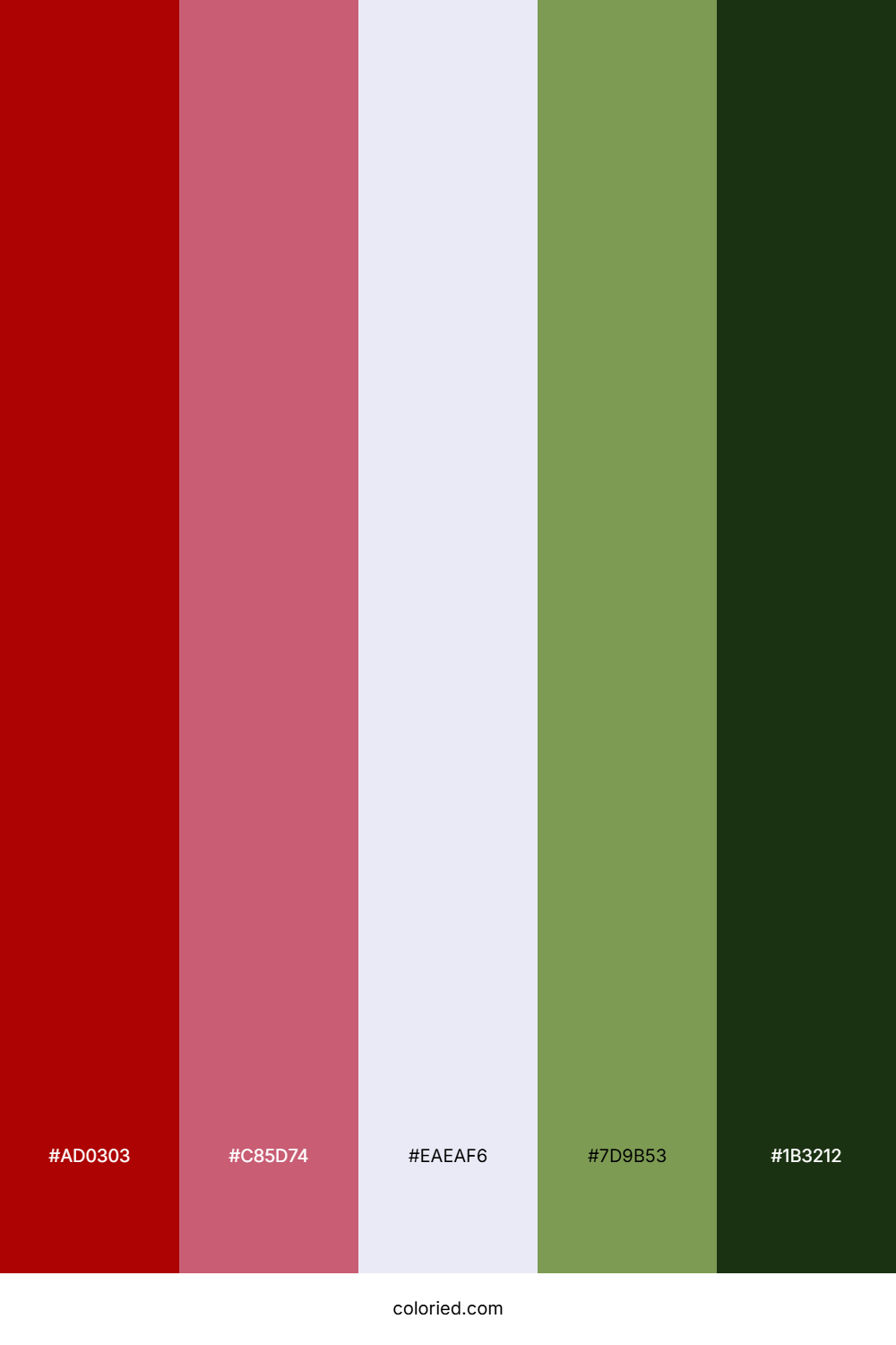 Cardinal Sage Dreams Palette