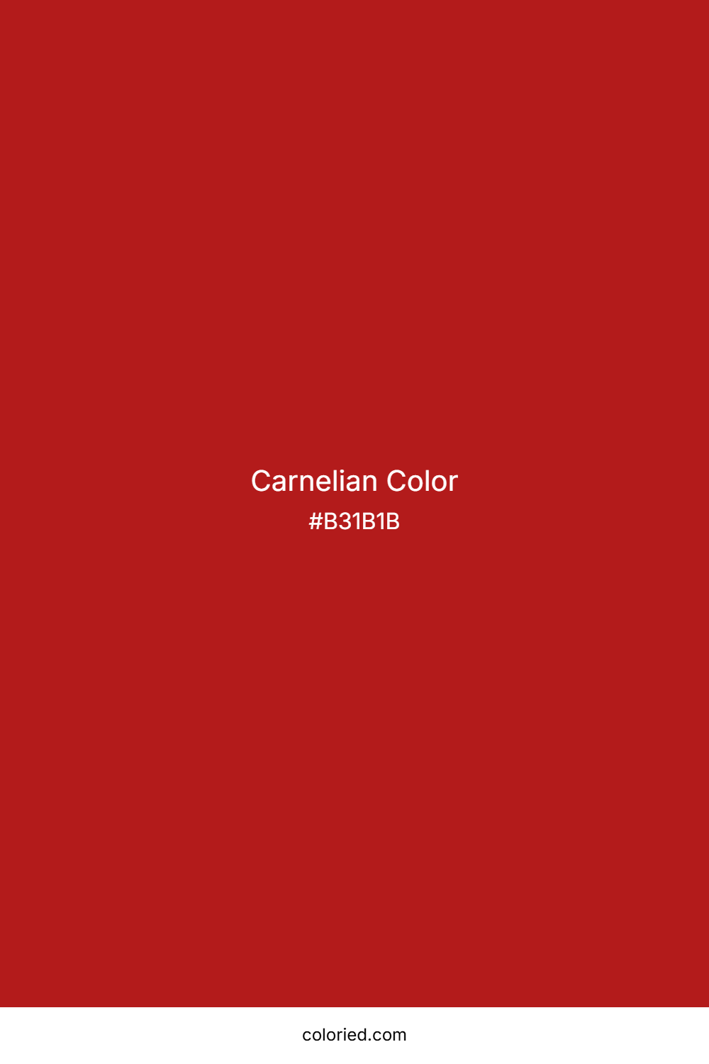 Carnelian Color