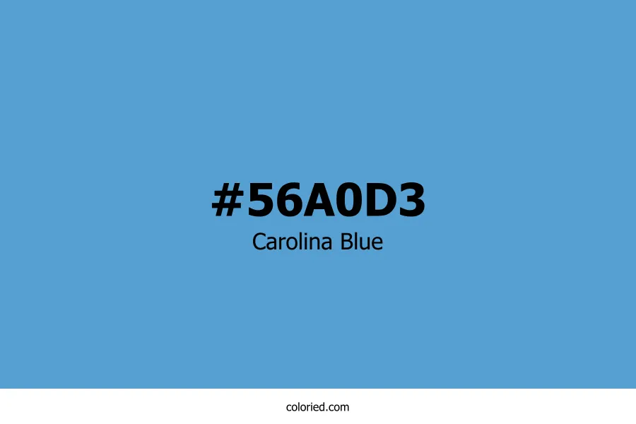 Carolina Blue Color Hex Code