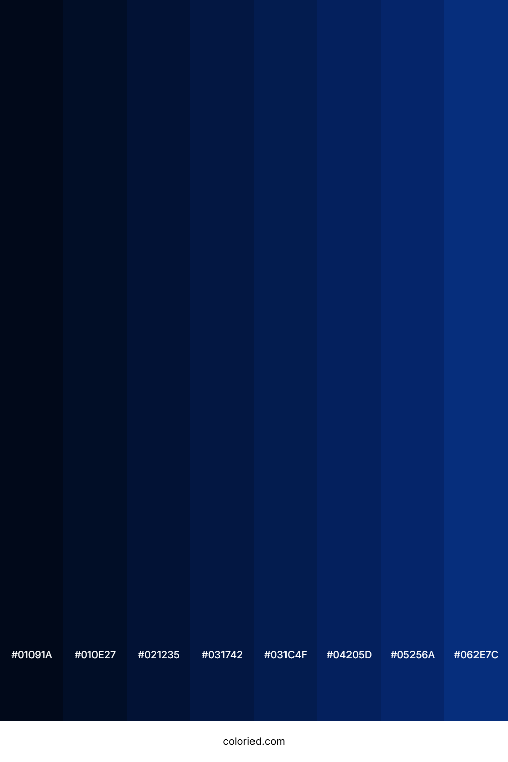 Catalina Blue Color Shades