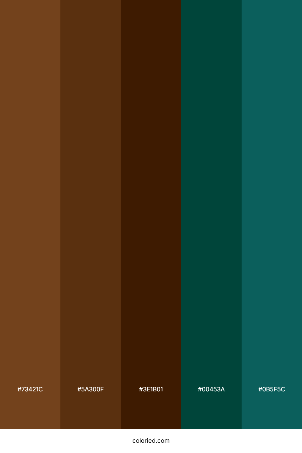 Cedar Forest Color Palette