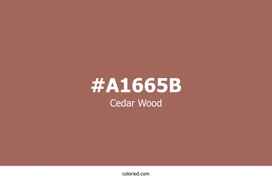 Cedar Wood Color