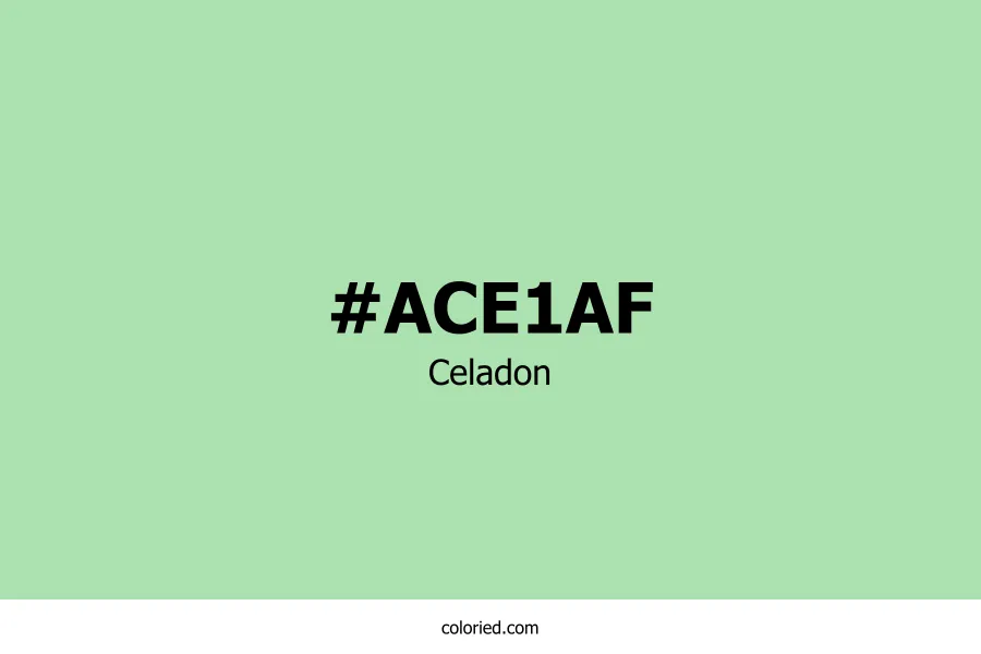 Celadon Color Hex Code