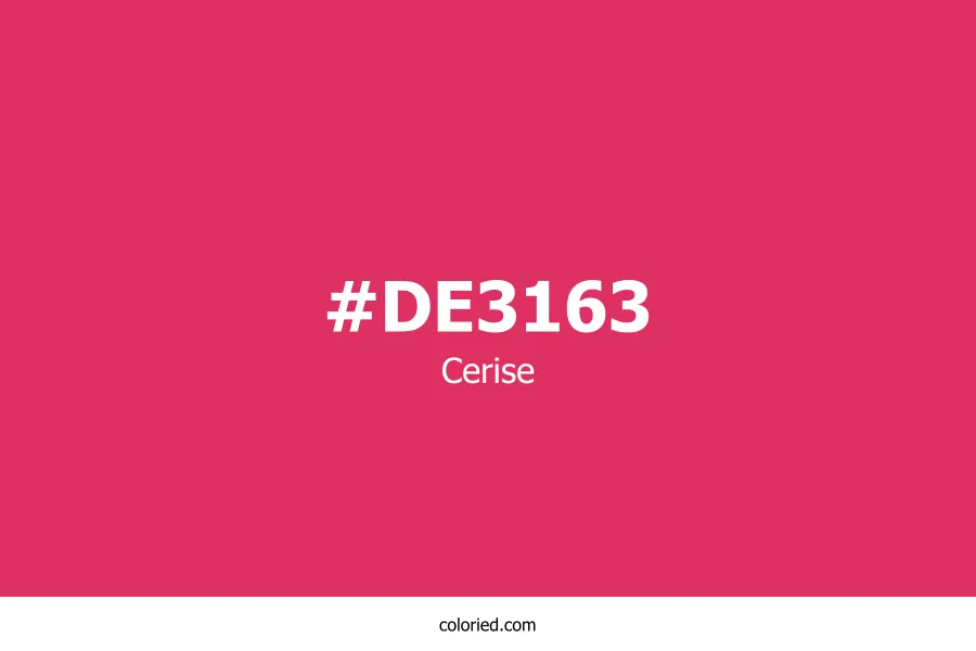 Cerise Color Hex Code
