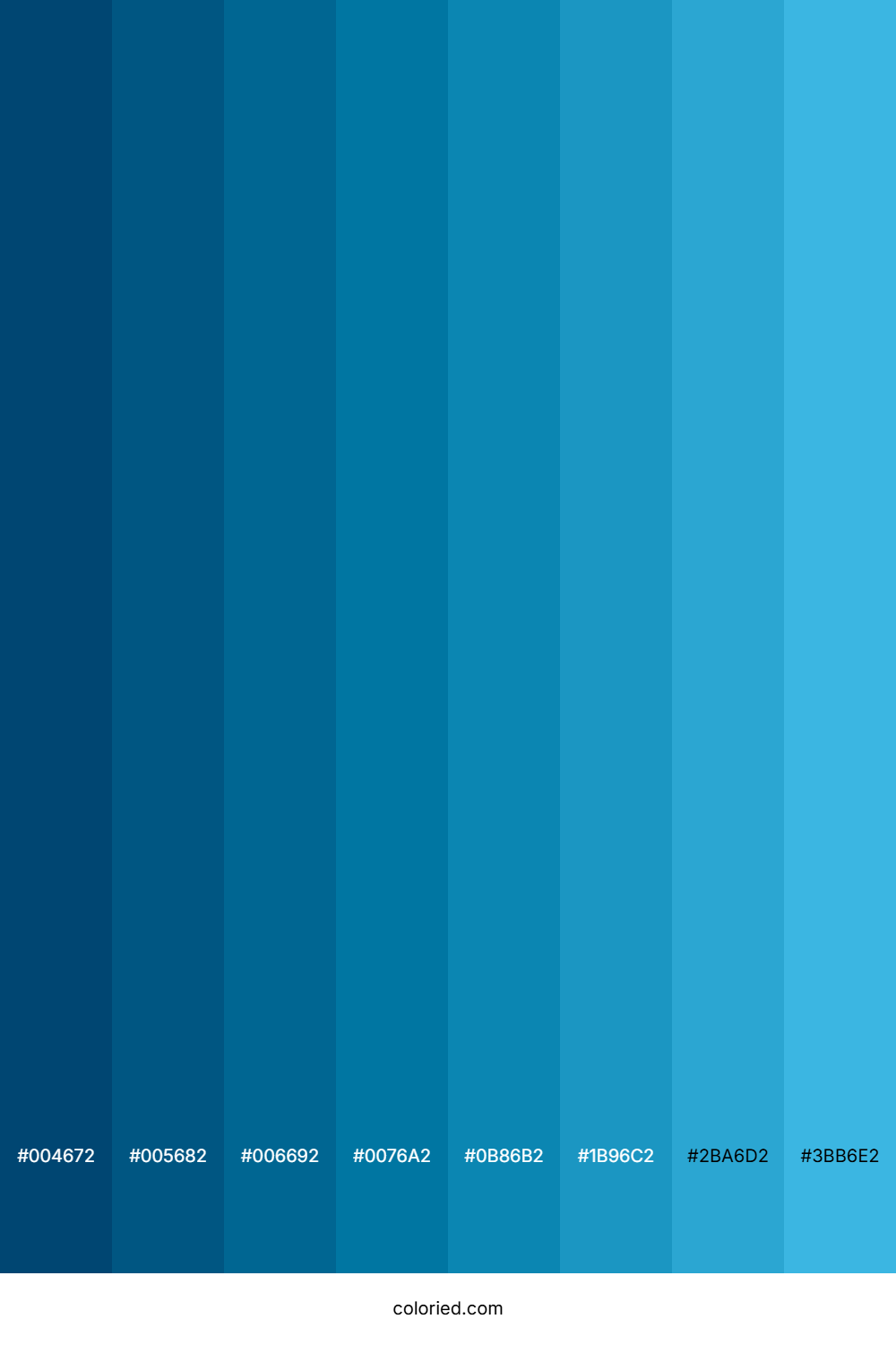 Cerulean Blue Shades