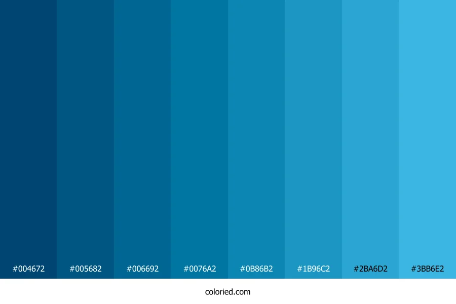 Cerulean Blue Shades