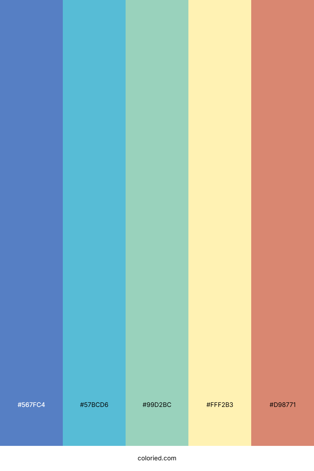 Cerulean Breeze Sun Color Palette