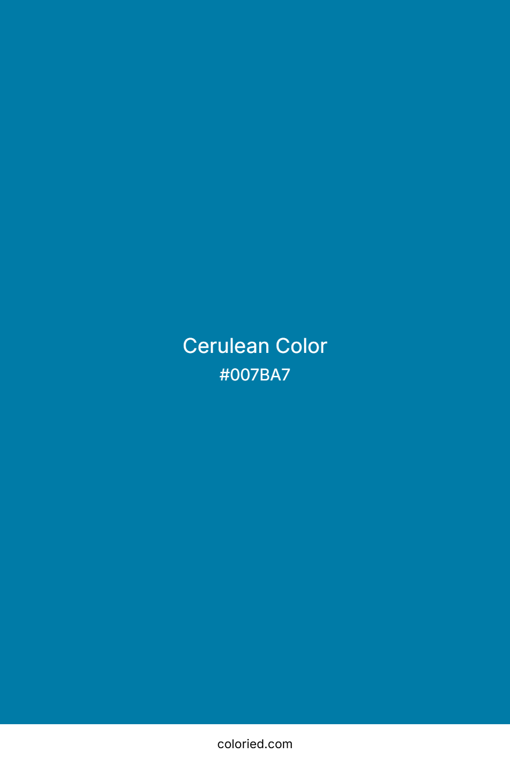 Cerulean Color