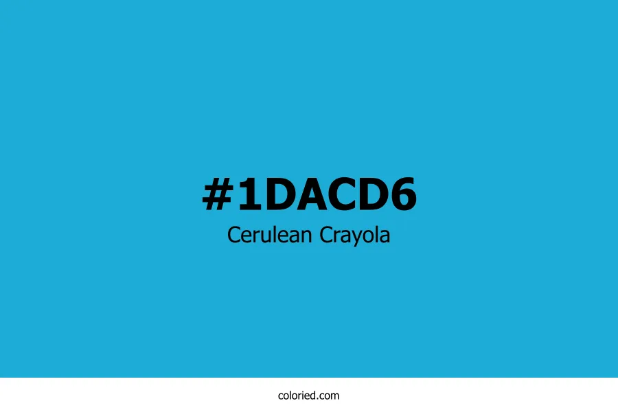 Cerulean Crayola Color
