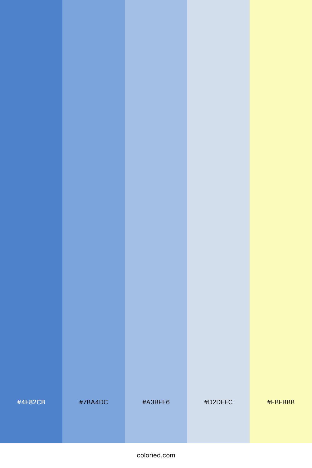 Cerulean Morning Haze Palette
