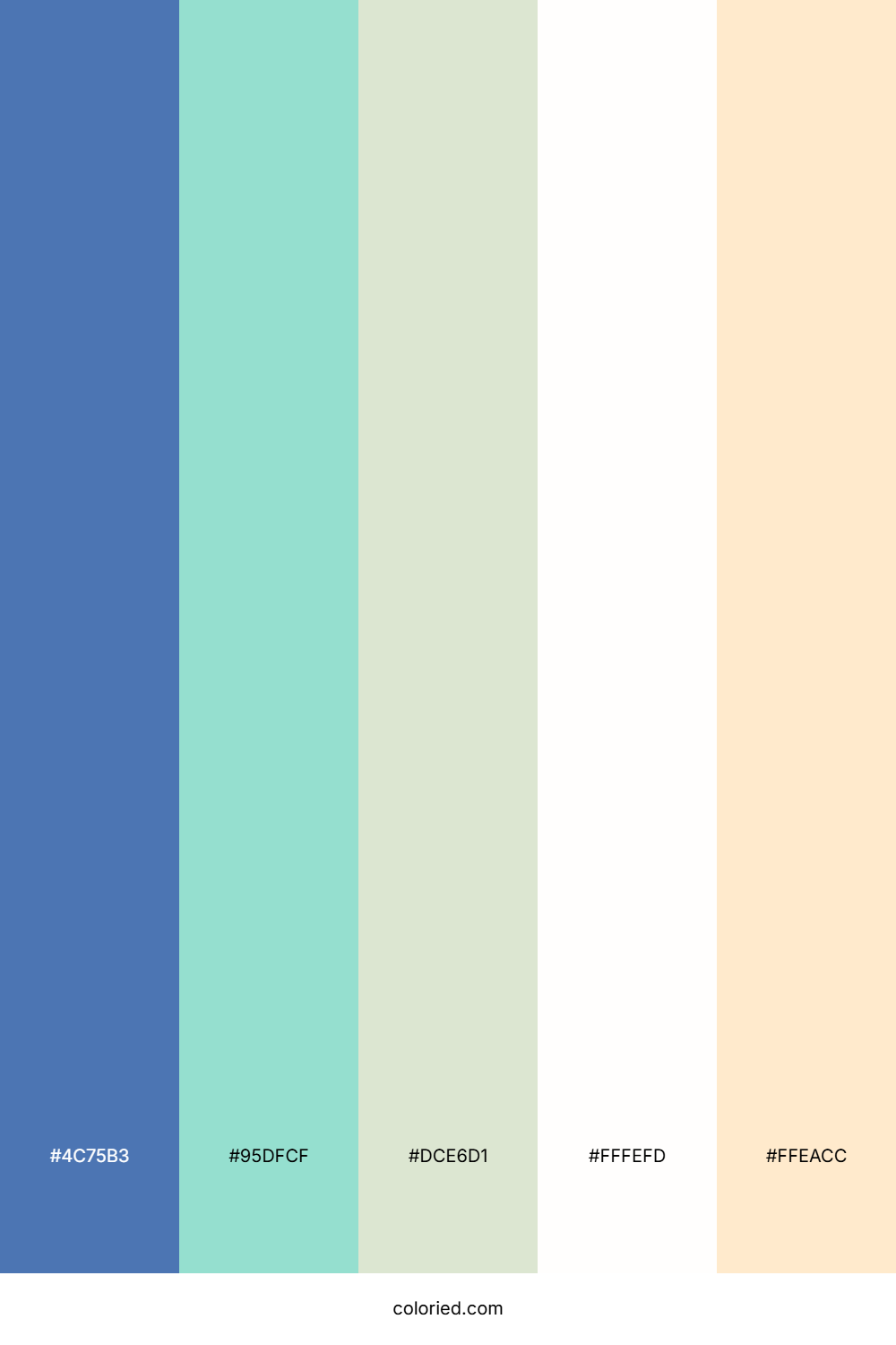 Cerulean Spring Bloom Color Palette