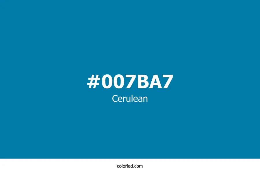 Cerulean Color Hex Code