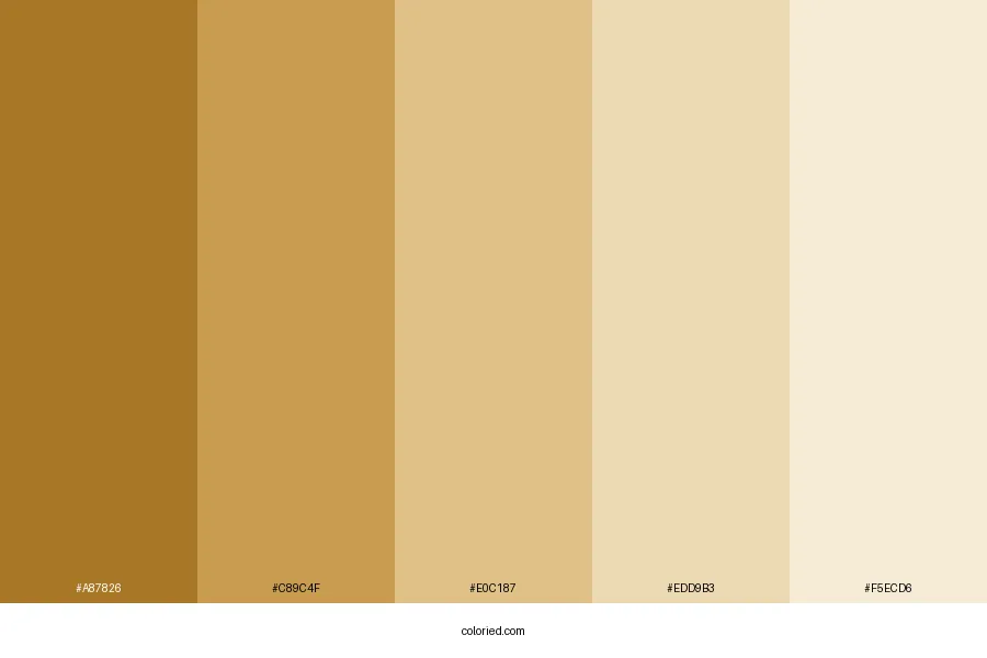 Chai Color Palette
