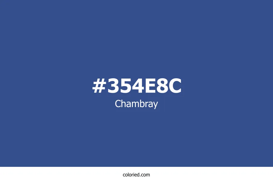 Chambray Color Hex Code