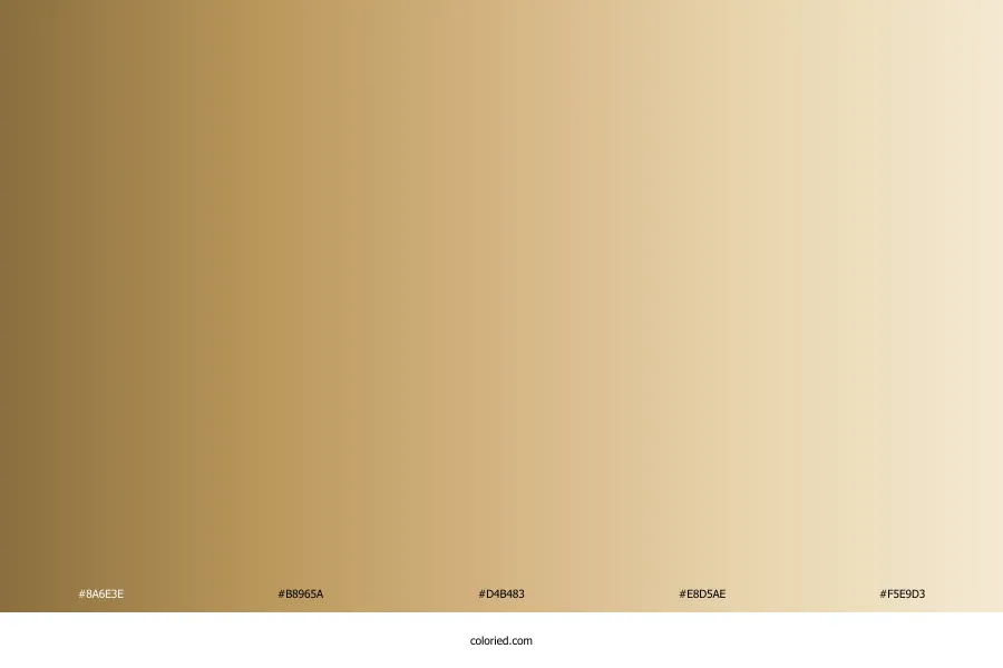 Champagne Gold Gradient