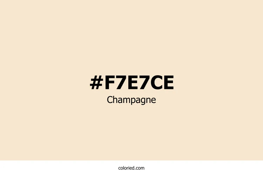 Champagne Color Hex Code