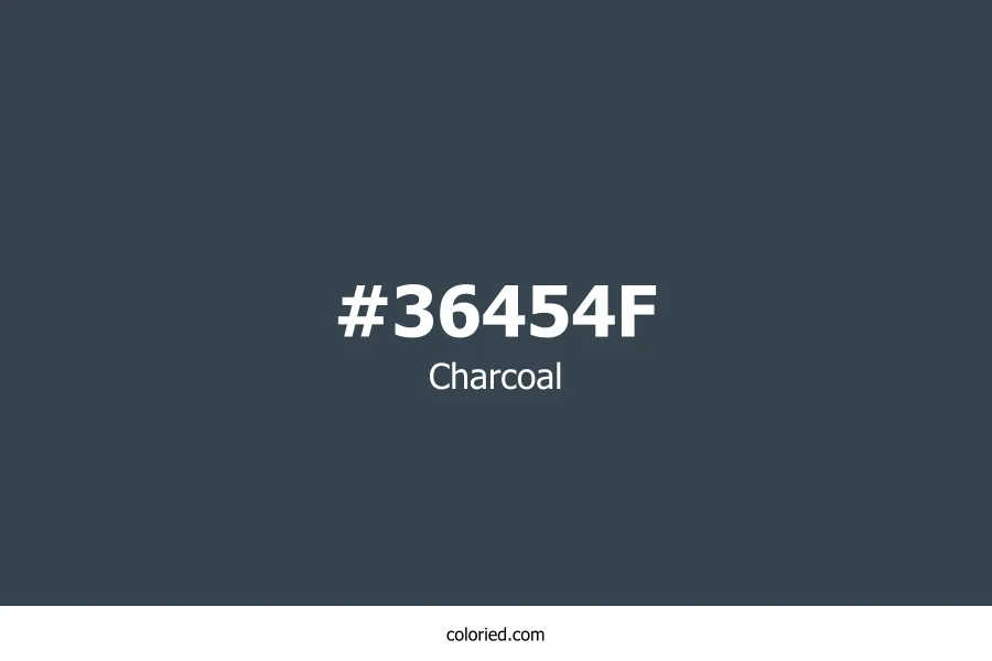Charcoal Color Hex Code