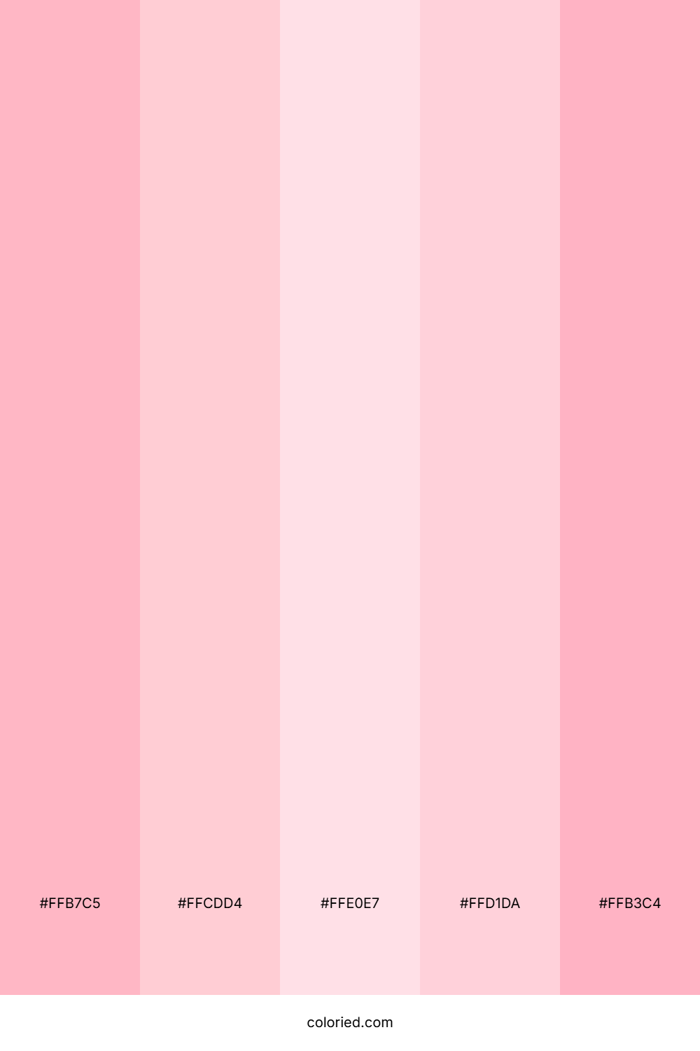 Cherry Blossom Pink Color Palette