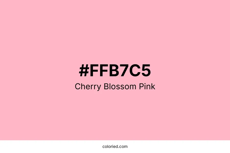 Cherry Blossom Pink Color Hex Code