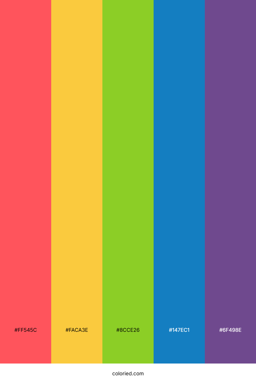 Cherry Lemon Sky Color Palette